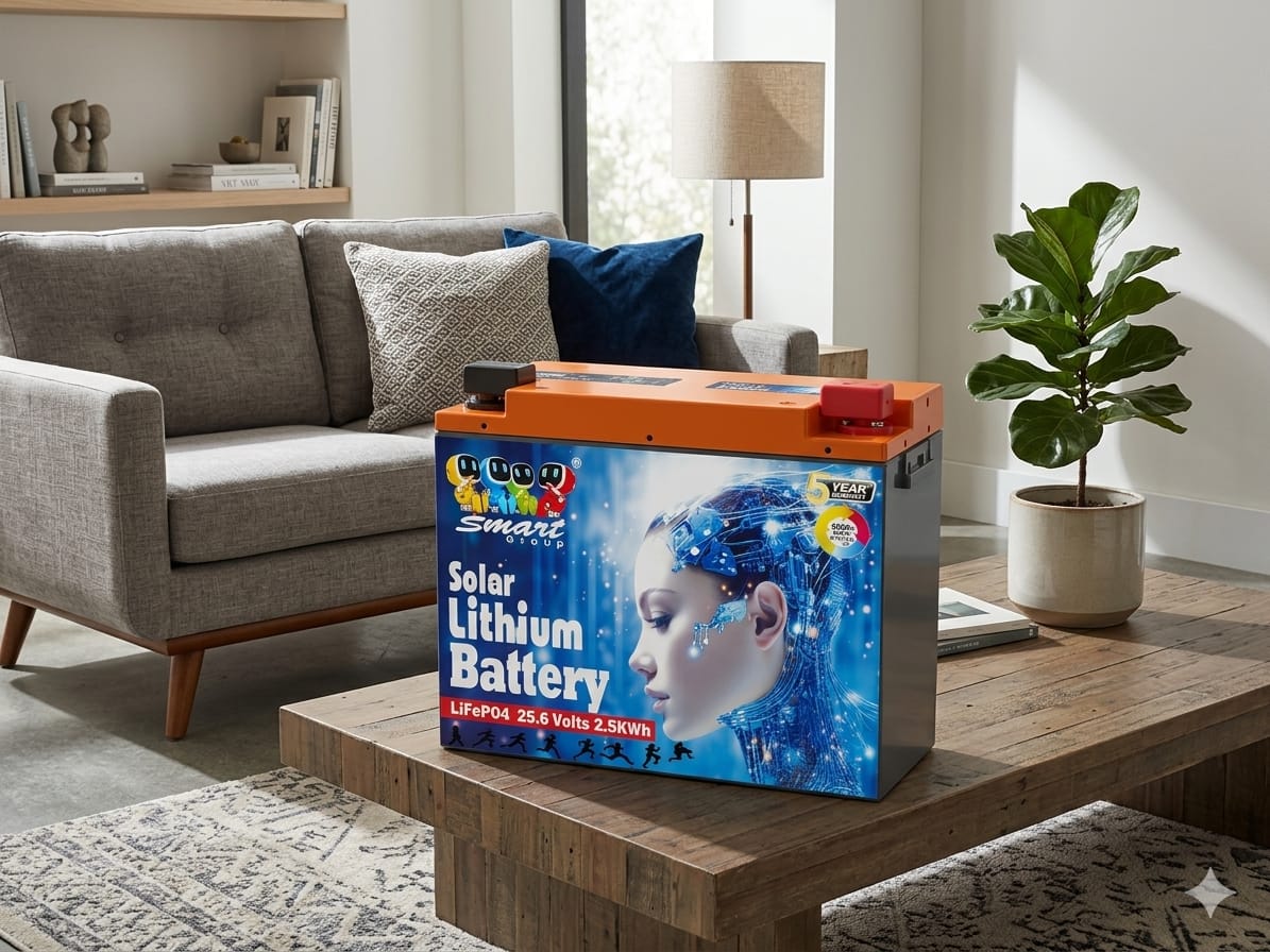Smart Group Solar Lithium Battery for home use